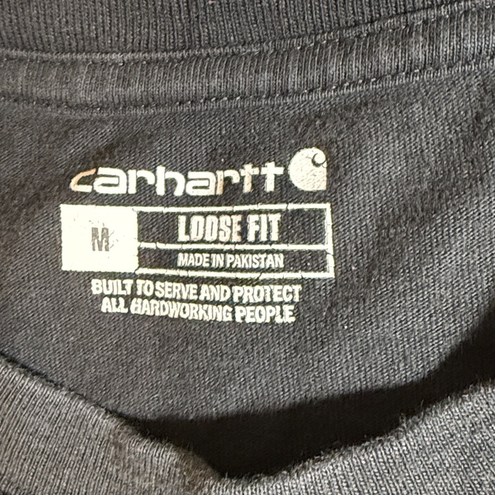 Carhartt Men's Dark Gray Short Sleeve Tee - Picture 6 of 9